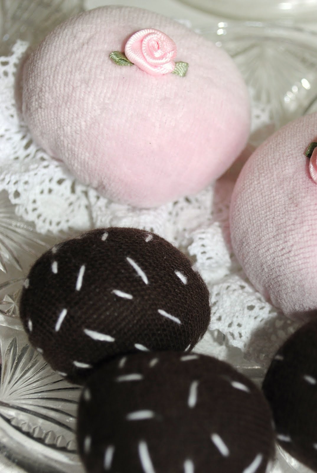 Vita drömmar och choklad: bakverk