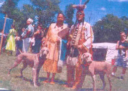 Two Members of the National Canine Diplomatic Troupe . . .