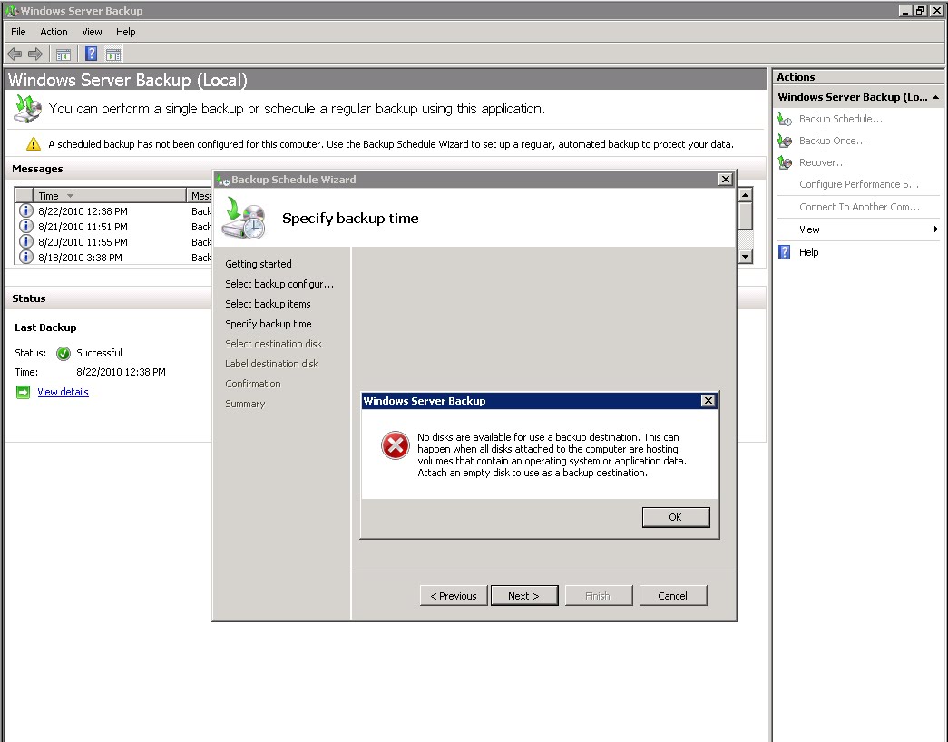 IT Infrastructure Solutions How to configure schedule backup jobs to