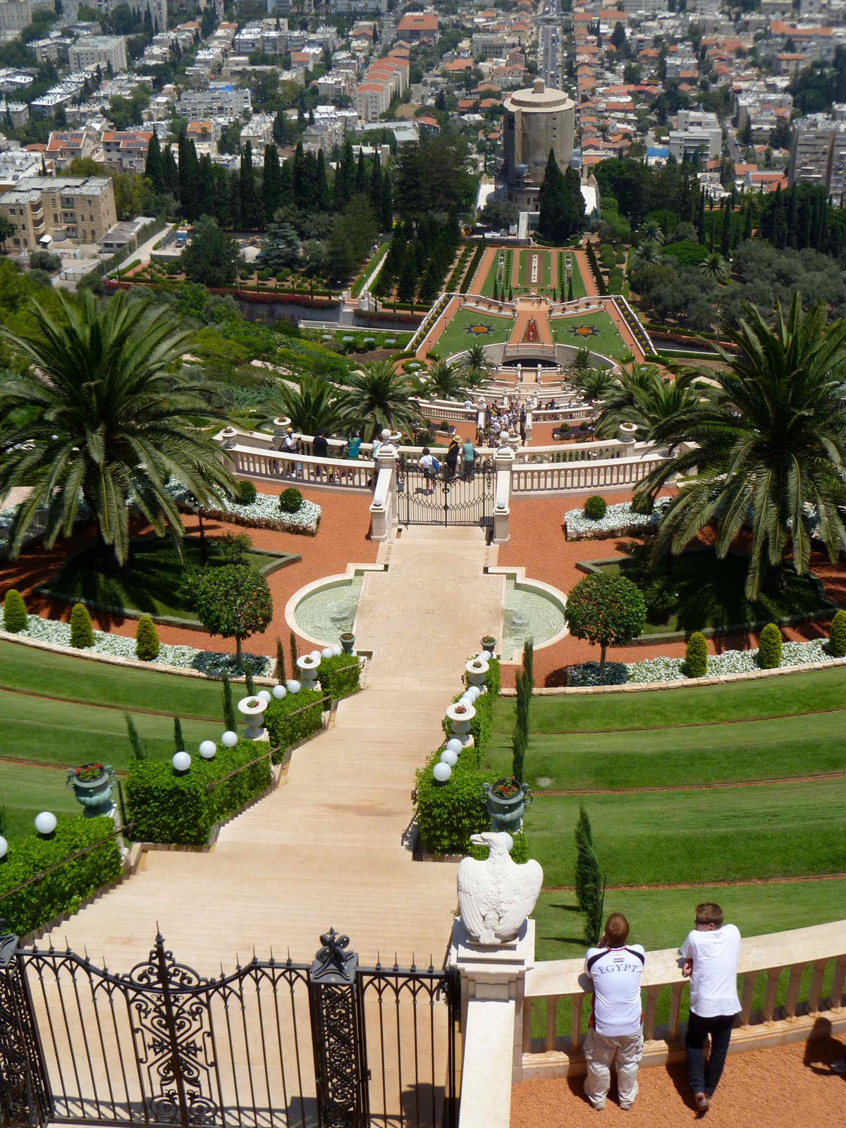 Letters From Lauren Megiddo Mount Carmel Bahai Gardens And The