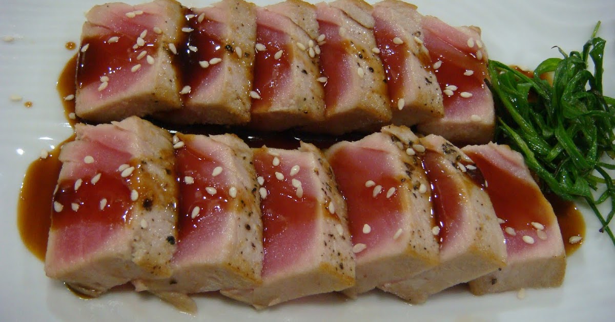 BAPBAP Foodie Seared Tuna with Teriyaki Sauce (Maguro Tataki)