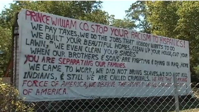 The sign at 9500 Liberty