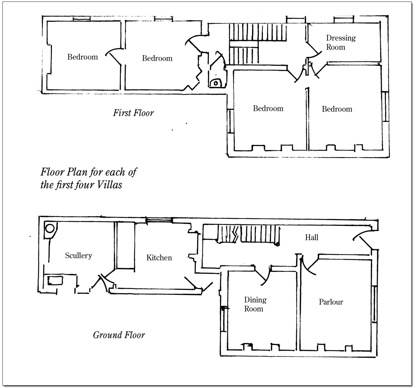 Wolverton Past History before 1970 The Villas A Full Account