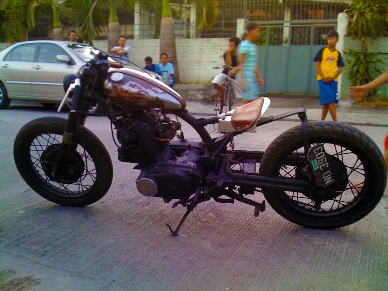 honda cb77 chopper from the philippines | rock n roll suicide
