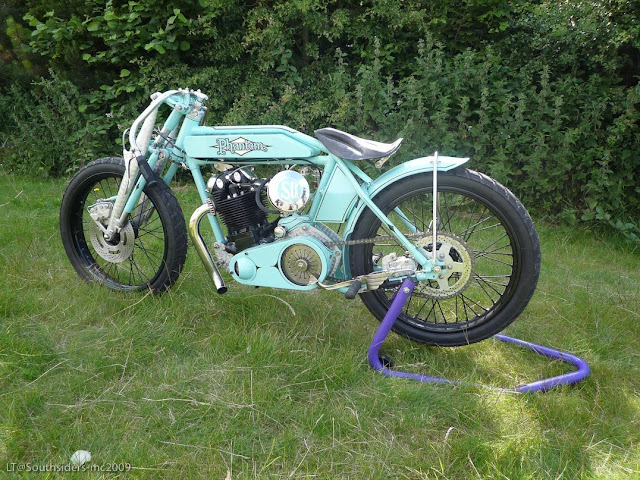 blue phantom eg motorcycle