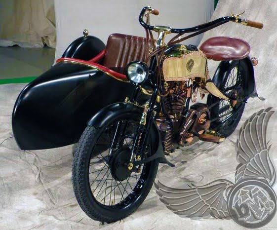 side car build | art deco motorcycling