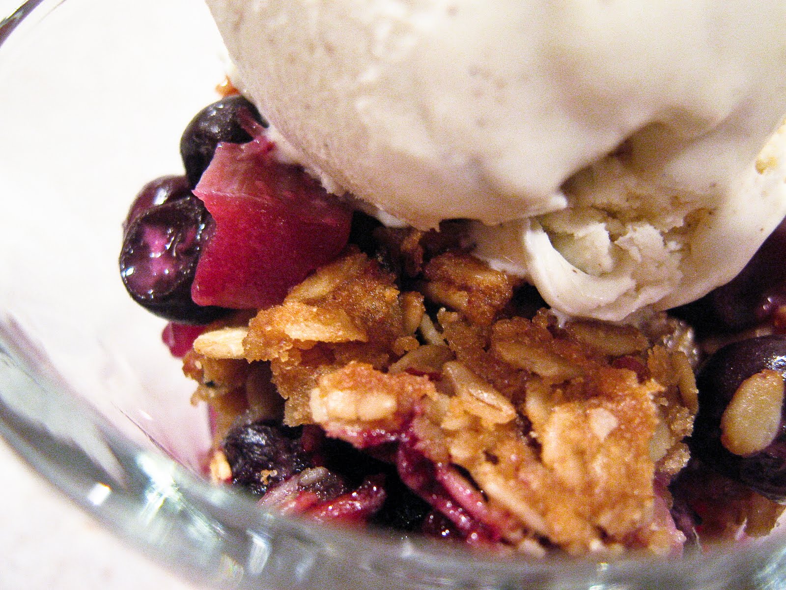 Blueberry Rhubarb Crisp The Spiced Life