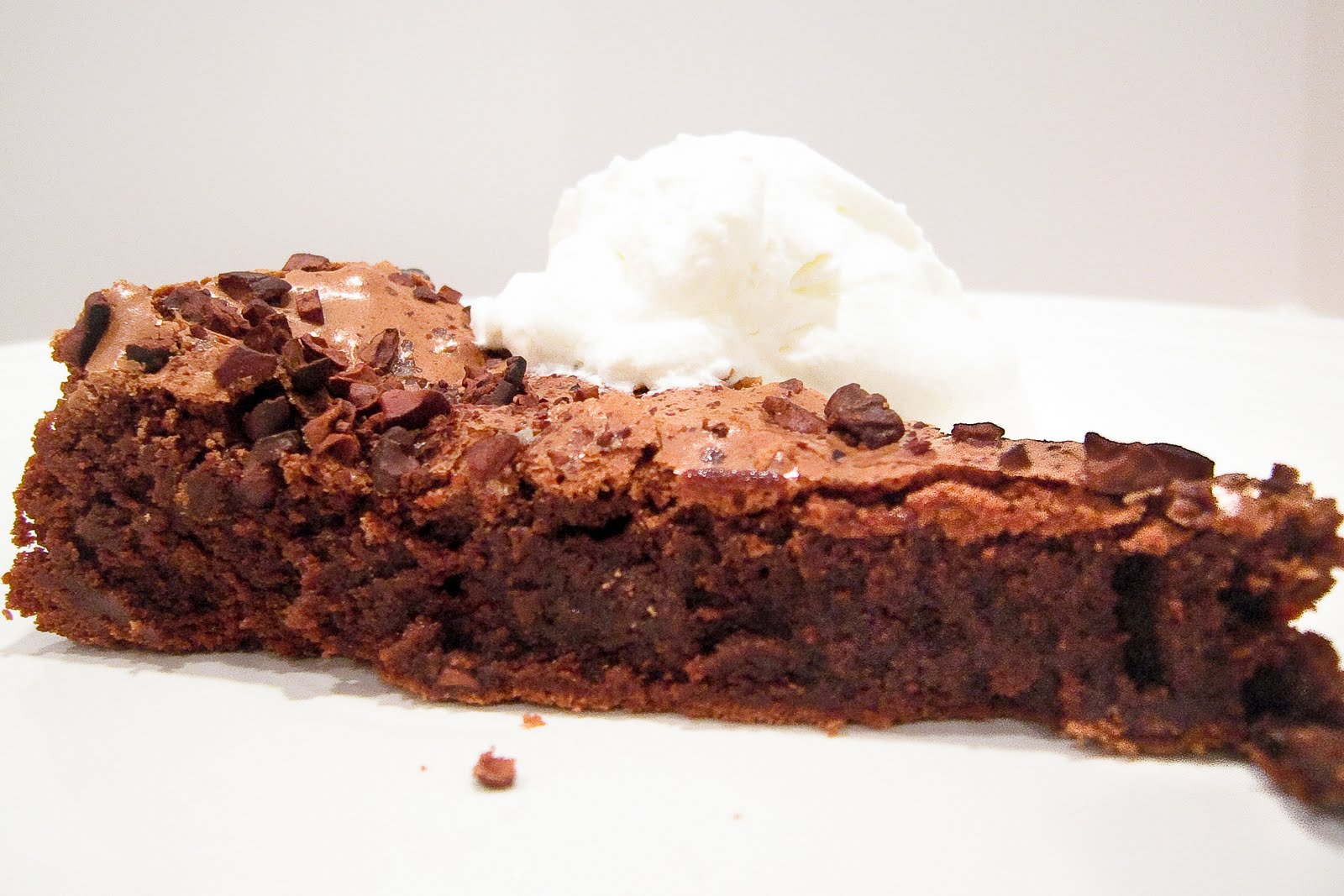 Salted Nibby Bittersweet Brownie Cake The Spiced Life