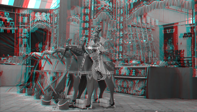 Wonder Why In Black and White? For Best 3D Stereo Effect in anaglyphic 3D, 