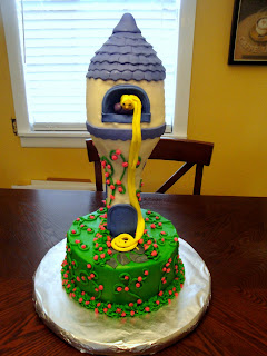 Confections: "Tangled" Themed Cake!!