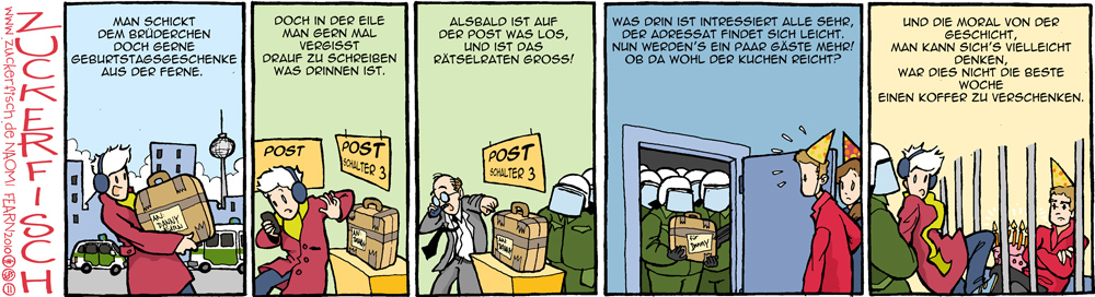 Comic Zeichner Naomi Fearn Bei Zuckerfisch Comic Vom 25