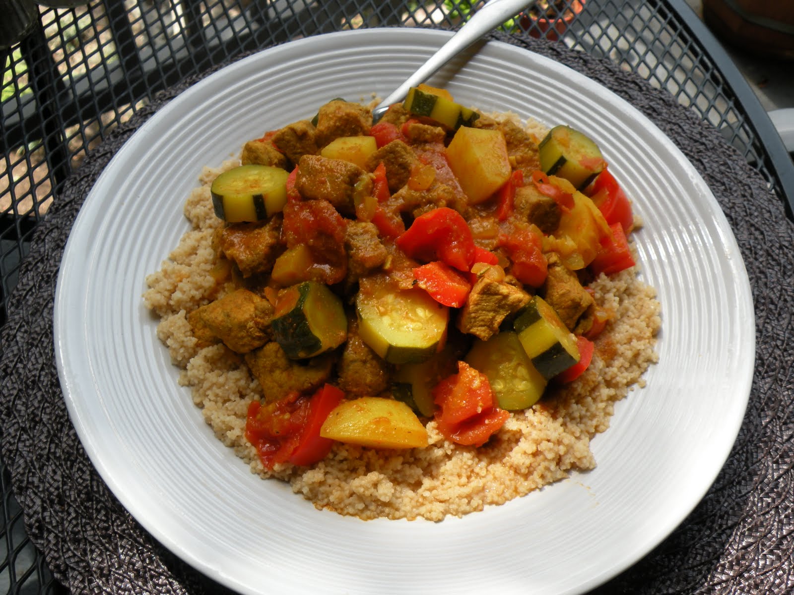 So Delicious! Spiced Chicken and Vegetable Couscous