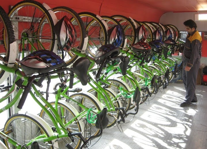 green p bikes