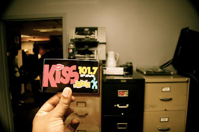 50 Cents at Kiss 101.7