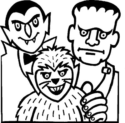 Free Halloween Coloring Pages