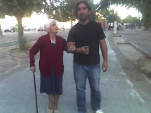 Gaspar y su abuela Gloria