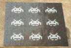 space invaders pattern
