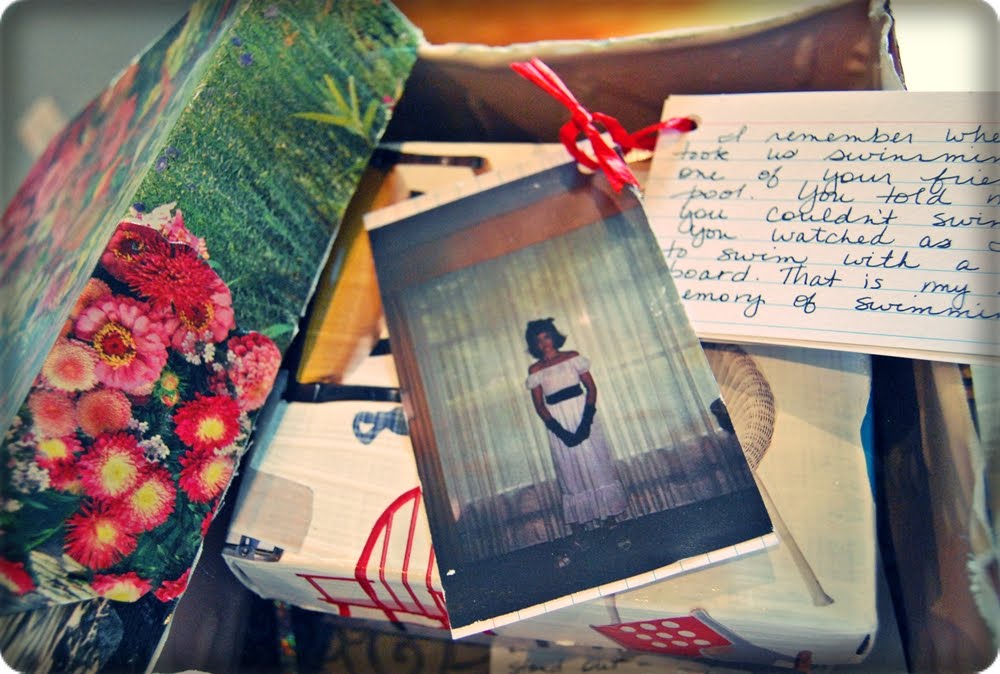 bijougirl etc. Grandma's memory box