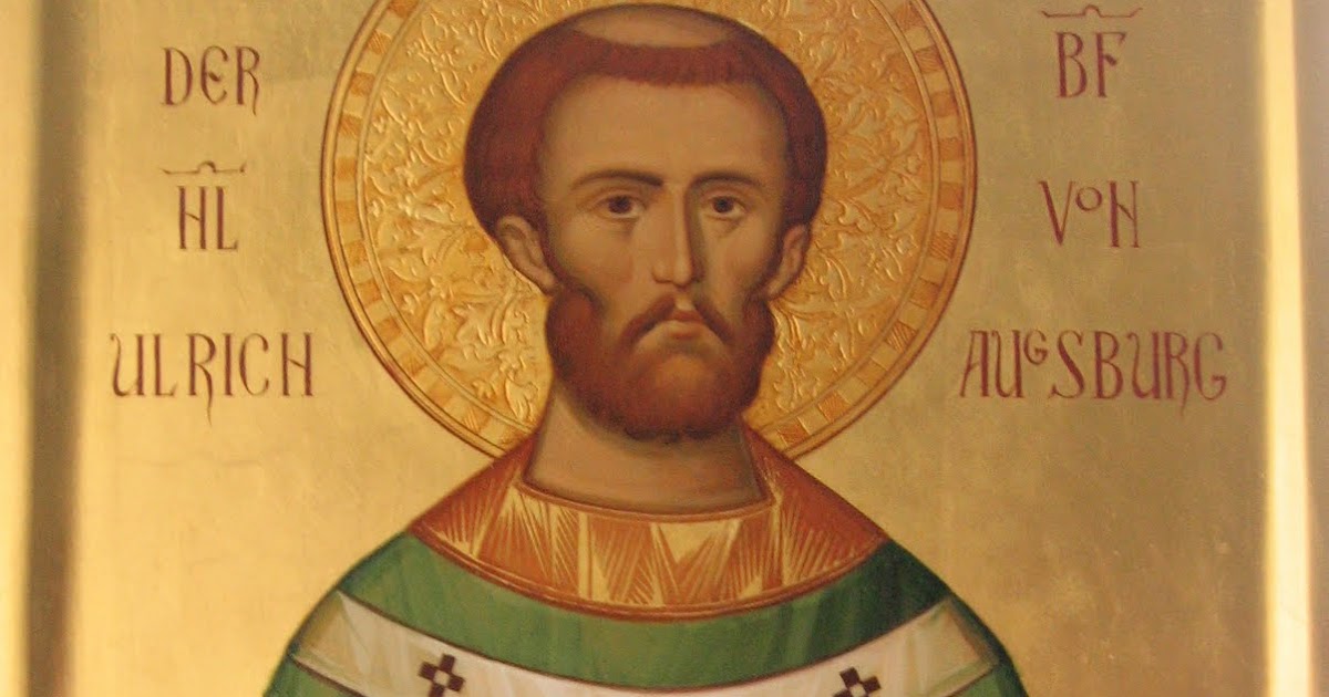 Clare's Catholic Clutter Saint of the Day St. Ulric