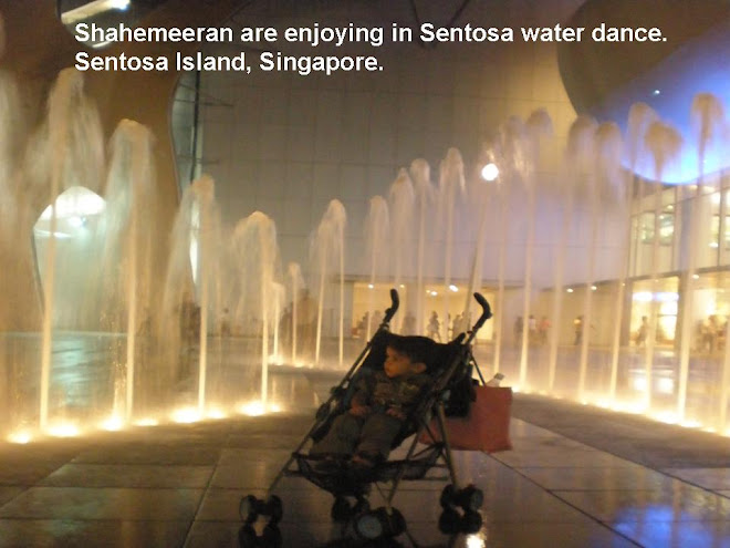 water dance show, sentosa island, singapore