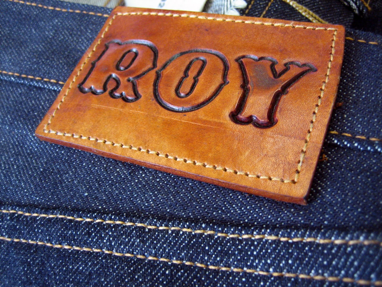 roy denim self edge