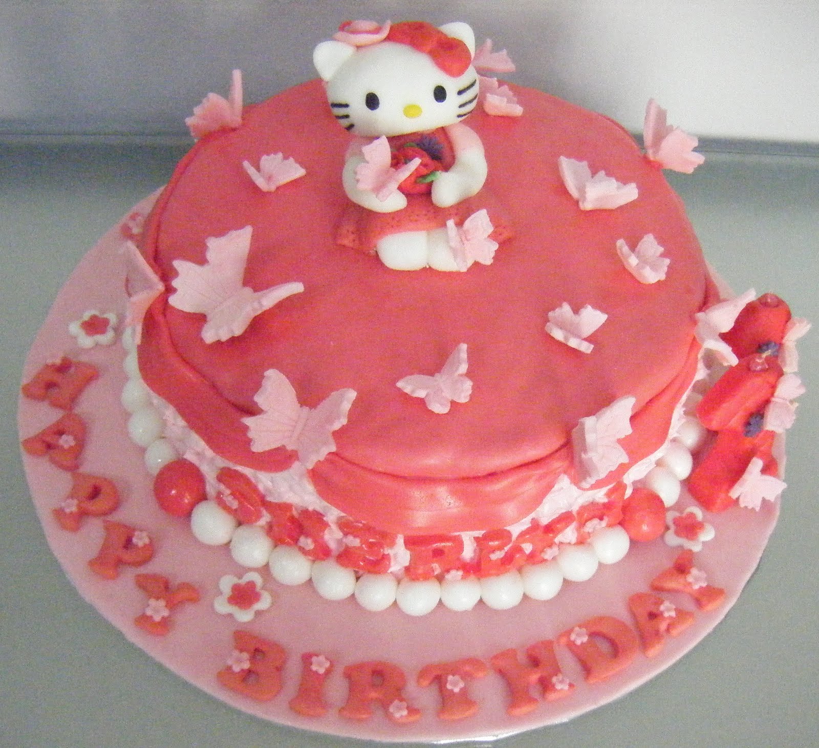 ~~~Ecupcakes~~~: Hello Kitty Cakes
