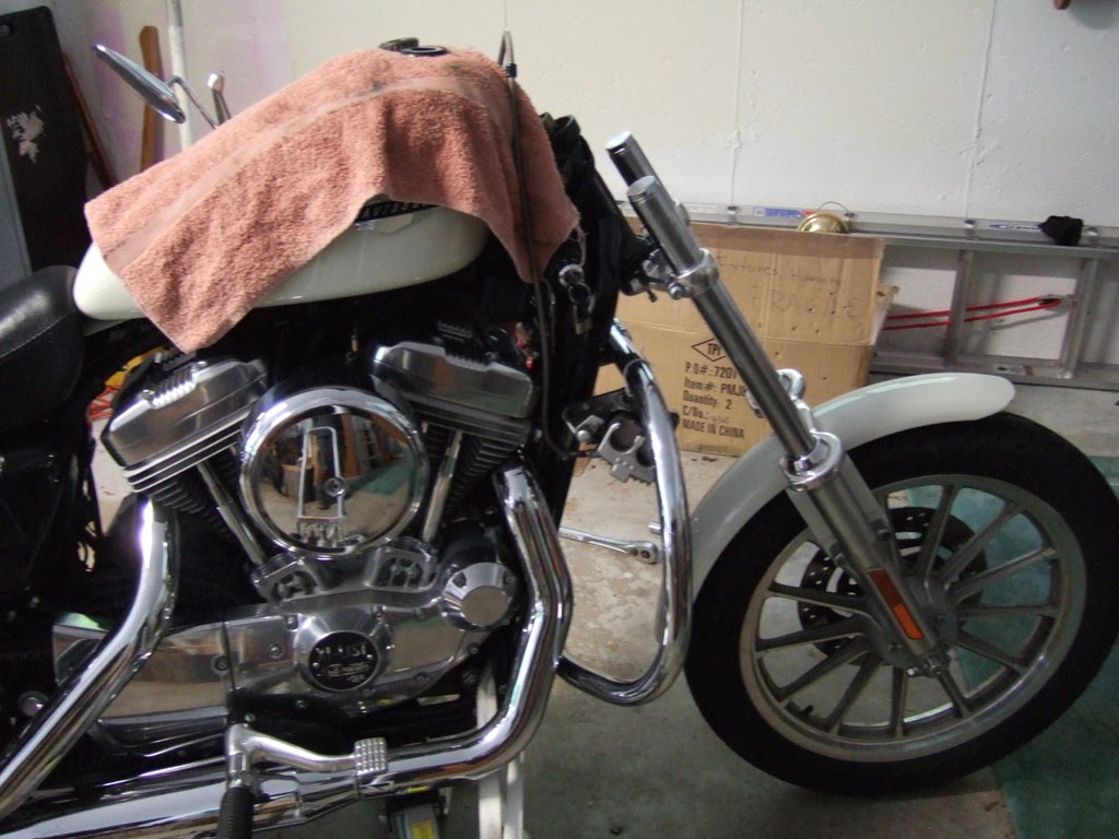 My Sportster Experience Sportster Steering Neck Service