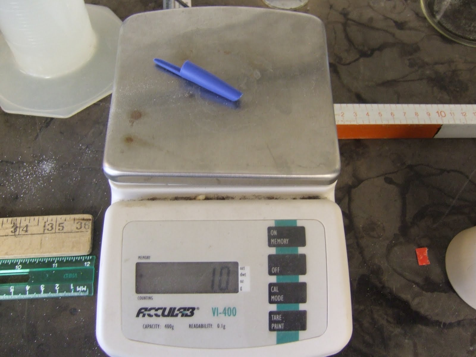 Demo of the Day What Weighs 1.0 Grams?