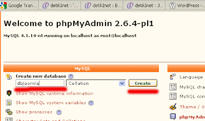 Install Joomla di Localhost (Off line) Install Joomla di Localhost (Off line)