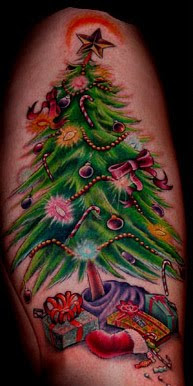 Christmas tattoos Design Spesial on 2009