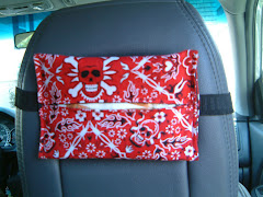 Car Tissue Holder for the Back Seat