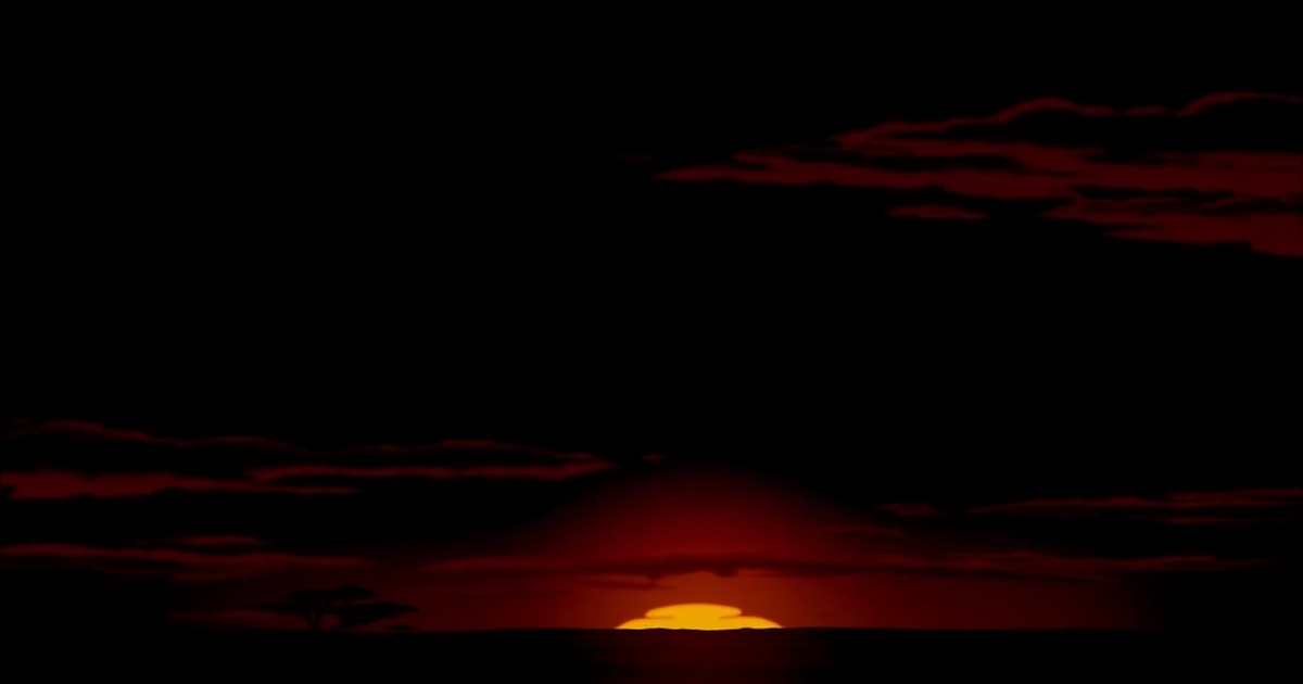 Cinematosynergy The Lion King Opening Scene