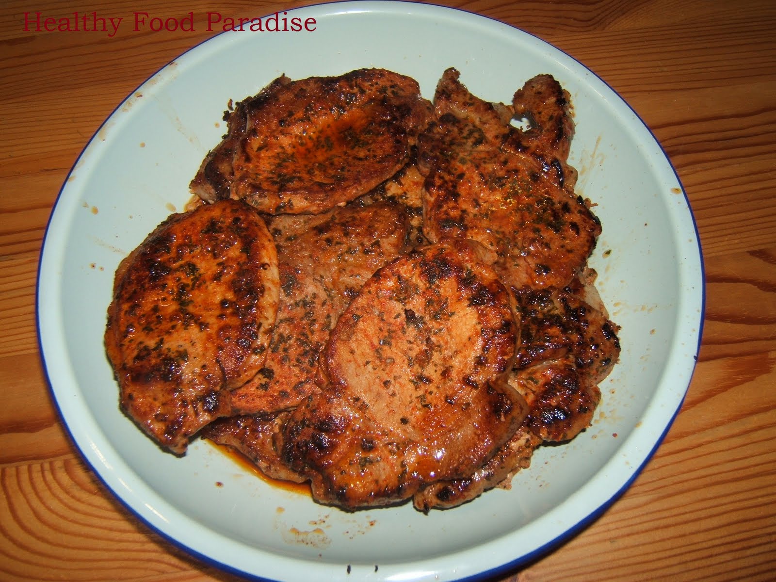 Smoked Paprika Pork Chops