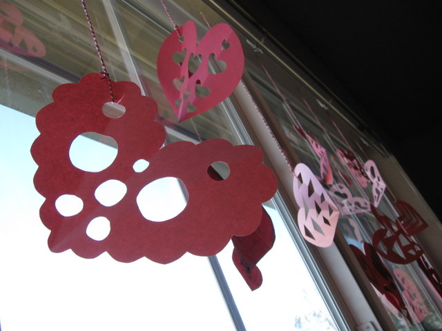 Heart Window Displays