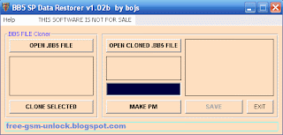 BB5 SP Data Restorer v1.02b nokia