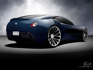 2008 Bugatti Type 12-2 Streamliner Concept Design by Racer X Design-2