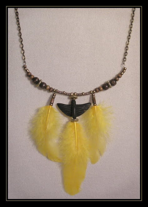 Yellow Bird Necklace