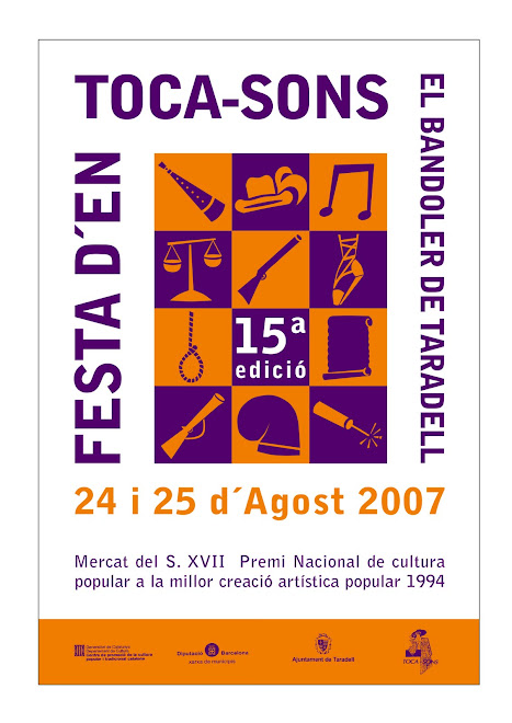 Cartell festa d'en Toca-Sons, Taradell