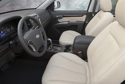 2010 Hyundai Santa Fe US-Version interior 2010 Hyundai Santa Fe US-Version interior