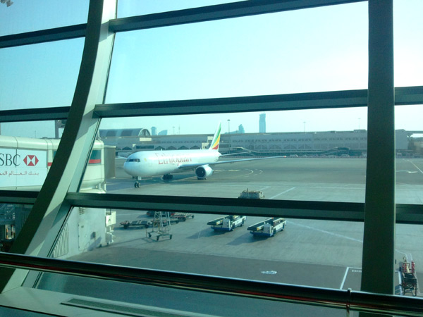 On Board Ethiopian Airlines Cloud Nine Dubai Addis Ababa