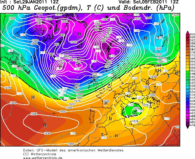 ALERTERADIOSONDES VENT, FROID et NEIGE pour début février ? Prévision