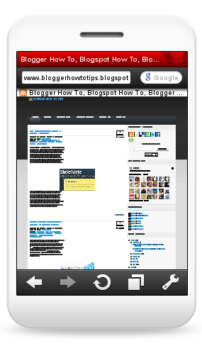 Use Free Online Mobile Emulator to Preview your Blog