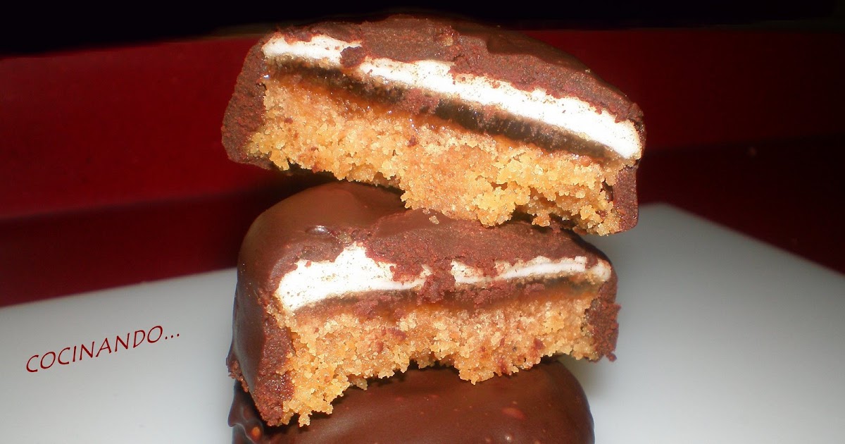 Cocinando... MARSHMALLOWS DE GALLETA Y CHOCOLATE