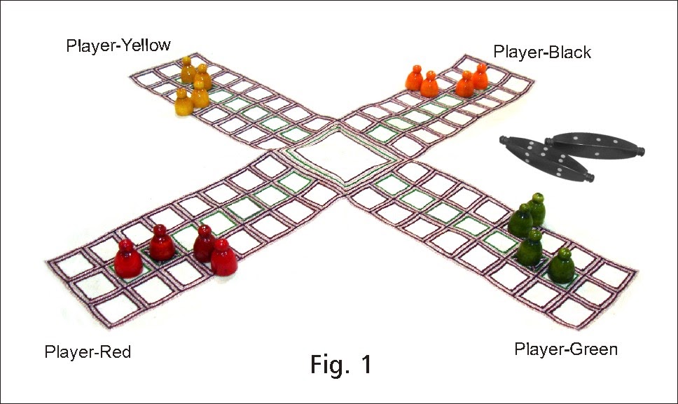 Traditional Board Games of India How to Play Pagade