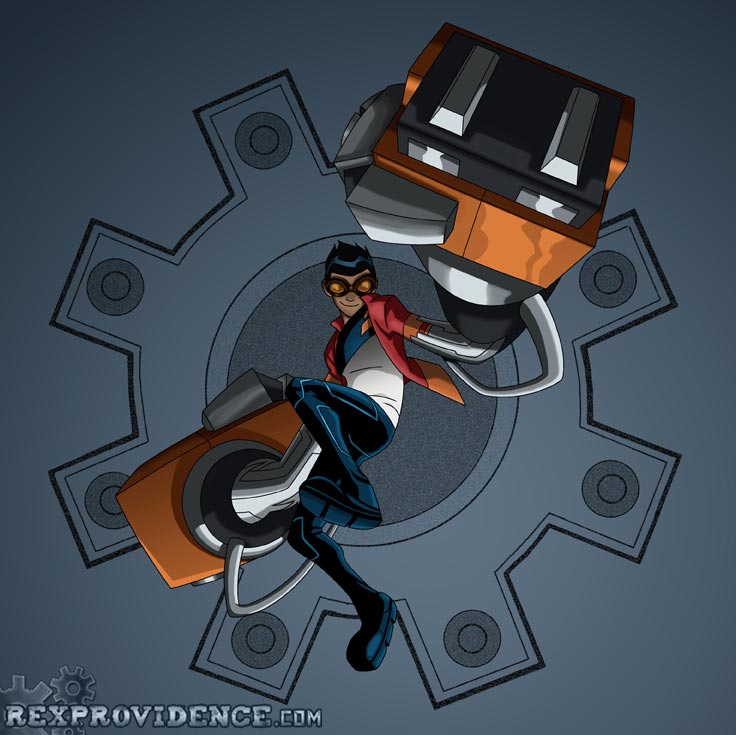 Flicker Freaker — Van Kleiss concept for the Generator Rex game.