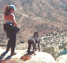 Rachel and Boo Hiking Kern River