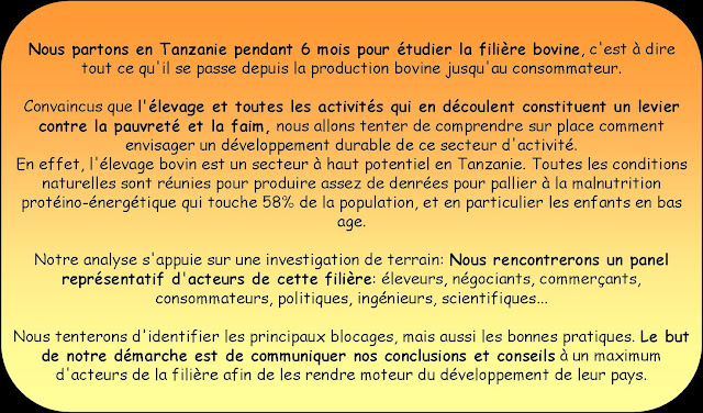 Le projet TANZAGRI en quelques mots