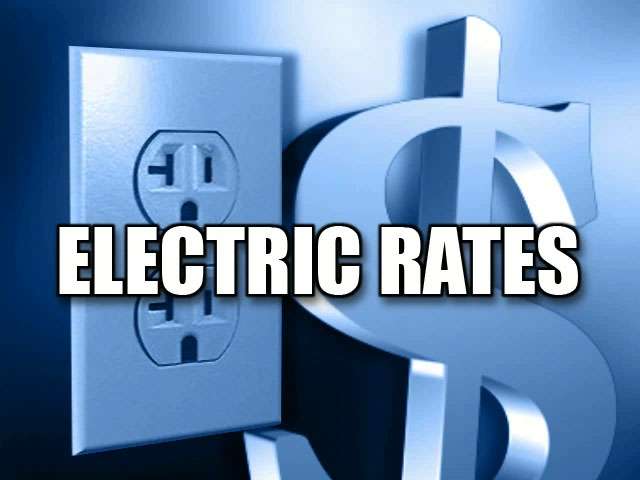raising electricity rates.