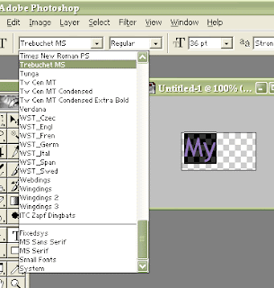 choose font choose font