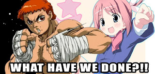 Baki the Grappler meets Manabi Straight! in the Most Dangerous fanfiction.